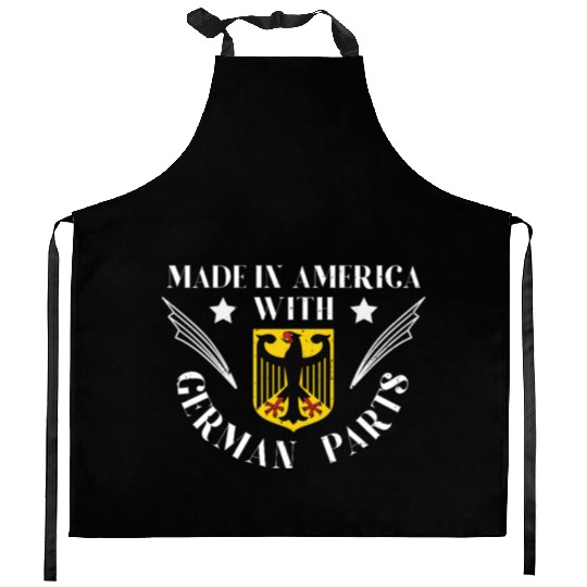 Made In America With German Parts US USA Kitchen Aprons