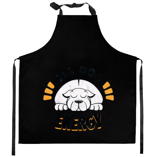 Big Dog Energy Kitchen Aprons