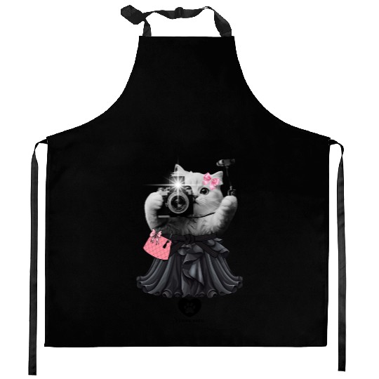 Hey Gorgeous Cat Lovers Kitchen Aprons For Women