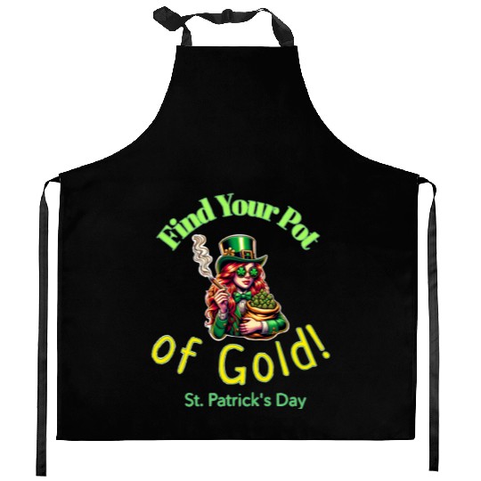 Find Your Pot Of Gold. Kitchen Aprons