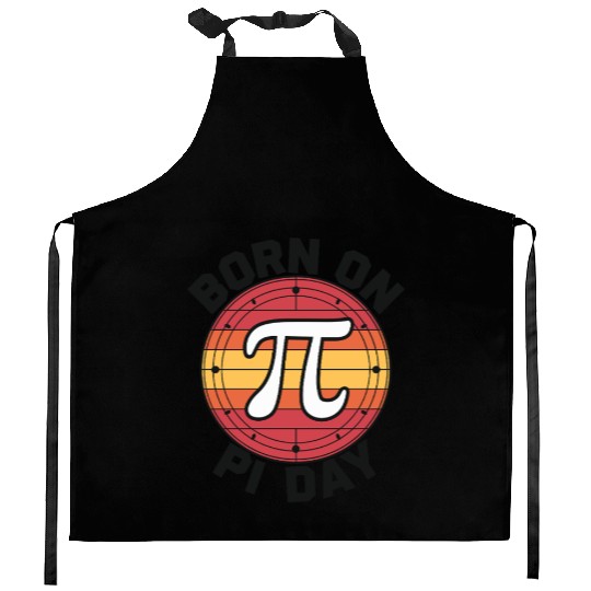 Born on Pi Day Celebration for Math Enthusiasts Kitchen Aprons