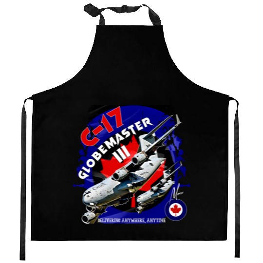 Royal Canadian Air Force C-17 Globemaster Kitchen Aprons