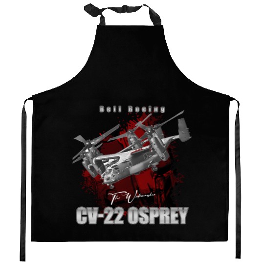 CV22 Osprey Us Air Force Hybrid Aircraft Kitchen Aprons