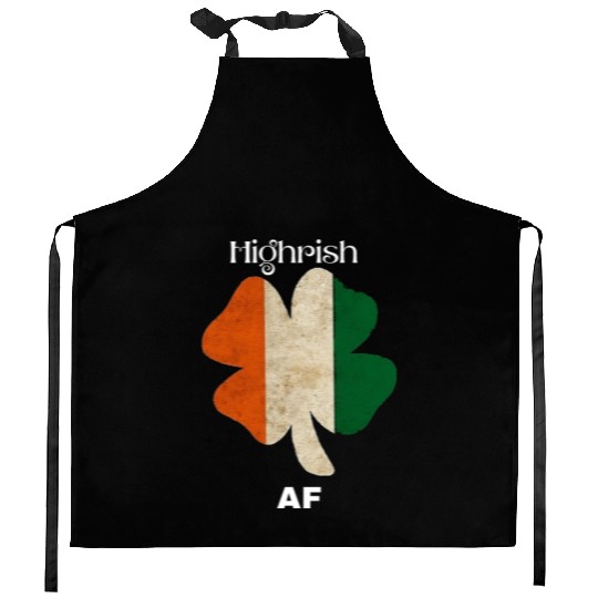 Irish AF – Funny St. Patrick’s Day Drinking Kitchen Aprons