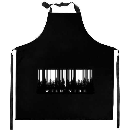 WILD VIBE – Embrace the Wilderness Kitchen Aprons