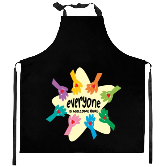 Everyone Is Welcome, Idaho Teacher, teacher, idaho Kitchen Aprons