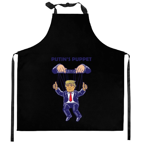 Putin's Puppet Trump Is A Russian Asset Political Kitchen Aprons