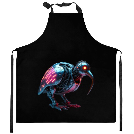 Kiwi Bird Constructed Kitchen Aprons