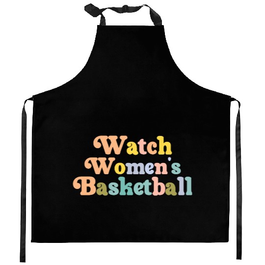 Watch Women's Basketball Kitchen Aprons