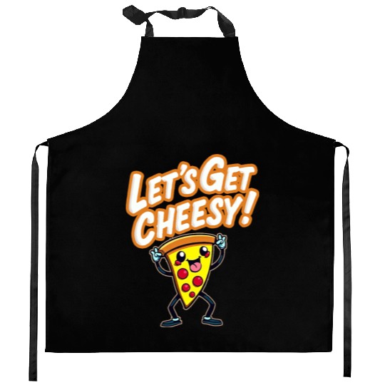 Let s Get Cheesy Kitchen Aprons