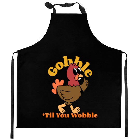Dancing Turkey | Gobble 'Til you Wobble | Kitchen Aprons