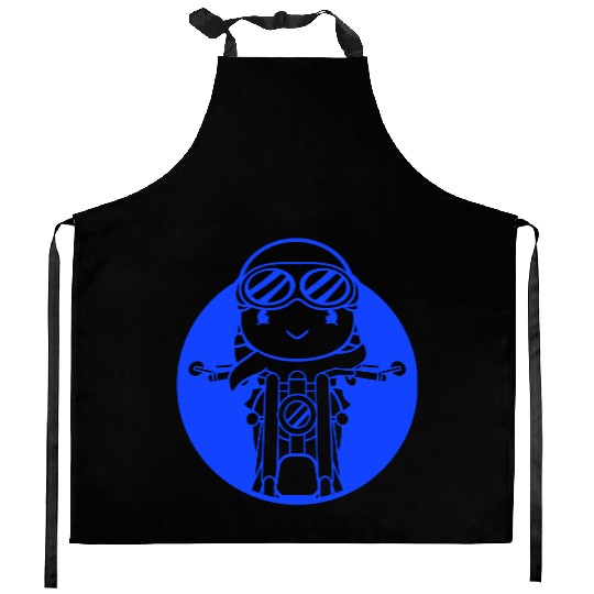 Bird Motorcycle Riding Biker Motorcyclist Hobby Kitchen Aprons