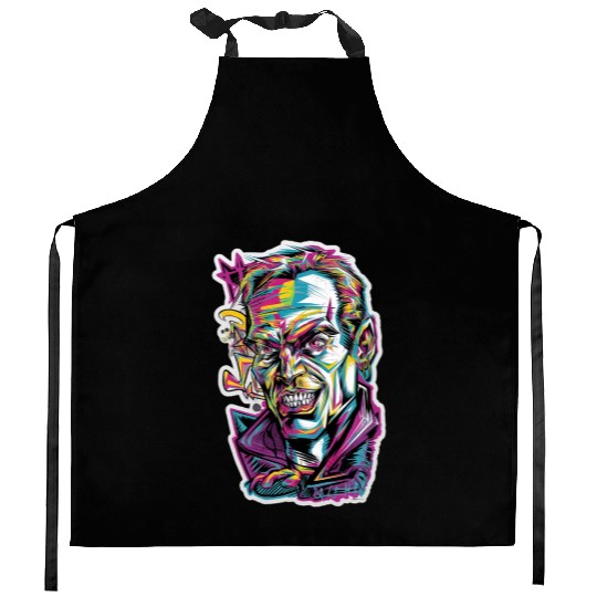 Graffiti Villain Kitchen Aprons