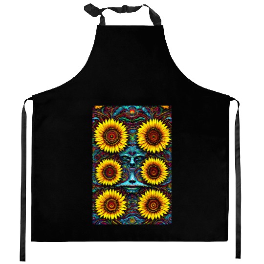 Being and Growth Kitchen Aprons