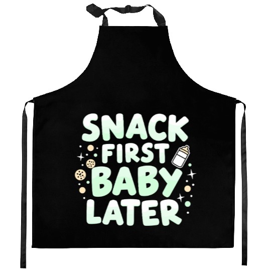 Pregnancy Cravings Funny Maternity Food Baby Bump Kitchen Aprons