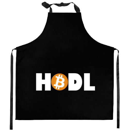 Bitcoin HODL Mode: Activated Kitchen Aprons