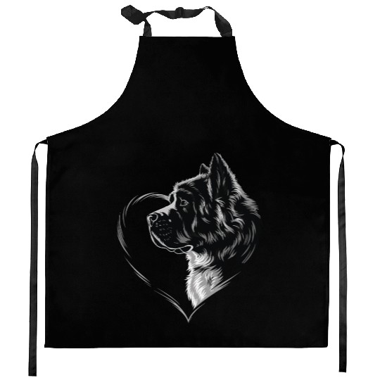 Saint Bernard Kitchen Aprons