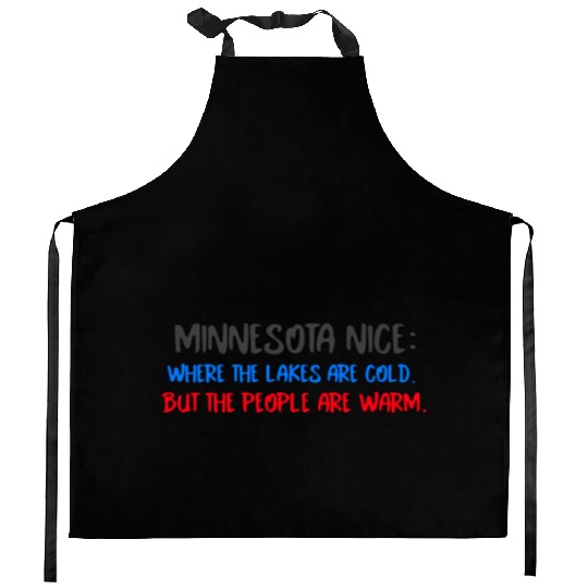 Minnesota Nice People Kitchen Aprons
