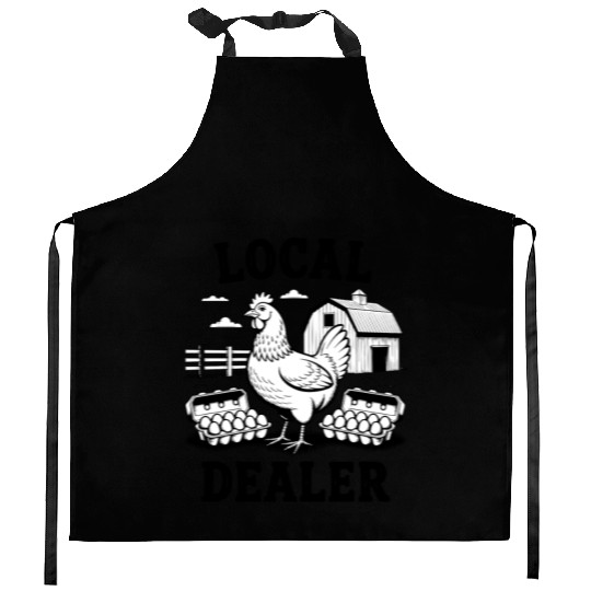Local Egg Dealer Easter Sunday Easter Egg Hunt Kitchen Aprons