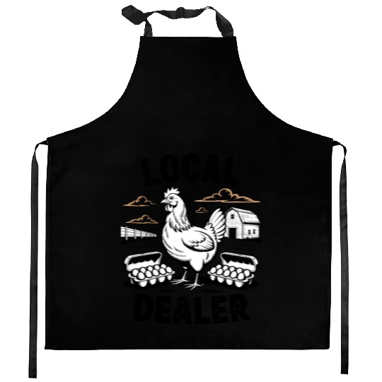 Local Egg Dealer Easter Holiday Easter Egg Hunt Kitchen Aprons