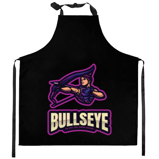 BULLSEYE: I'm just that Arrow-Mazing Kitchen Aprons