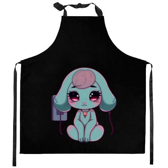 Unplug to Recharge Kitchen Aprons