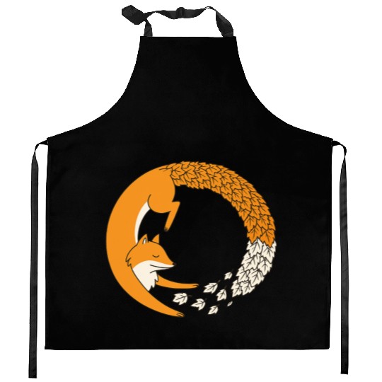 Fox Circle Kitchen Aprons