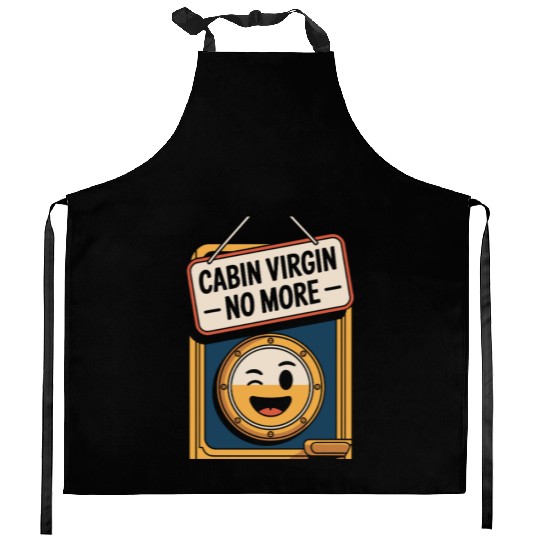 Cruise Rookie Ocean Adventure First Voyage Kitchen Aprons