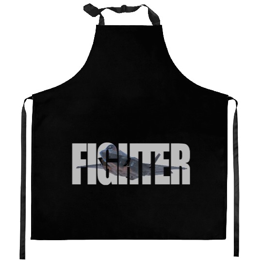 Fighter F-35 Lightning II Kitchen Aprons