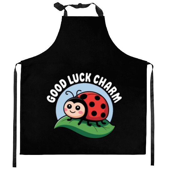 Lucky Ladybug Kitchen Aprons