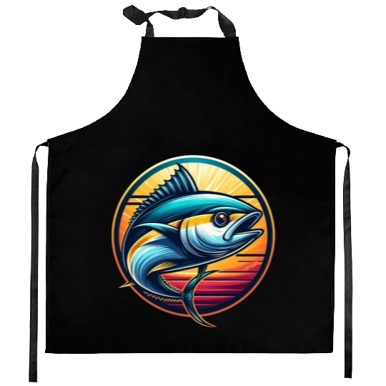 Yellowfin Tuna – Ocean Wanderer Kitchen Aprons