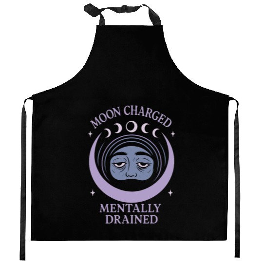 Witchy Book Club Pagan Reader Occult Fiction Coven Kitchen Aprons
