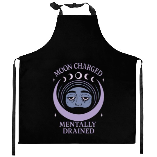 Witchy Book Club Pagan Reader Occult Fiction Coven Kitchen Aprons