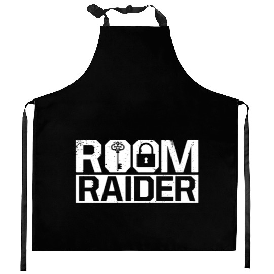 Escape Room Room Raider Kitchen Aprons