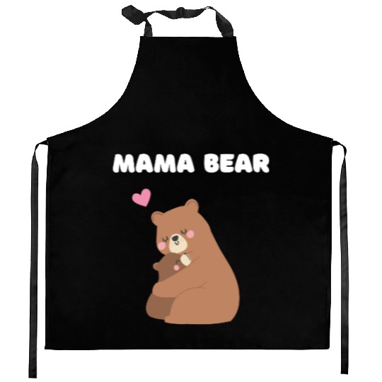 Mama Bear Mother's Day Kitchen Aprons