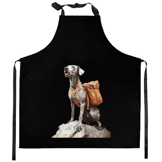 Great Pitbull Dane Kitchen Aprons