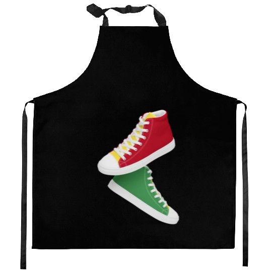 Red,Green and Yellow Kitchen Aprons