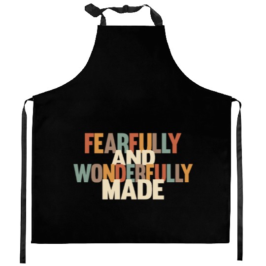 Fearfully and Wonderfully Made Kitchen Aprons