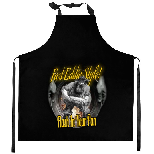 Fast Eddie Style Panner 2 Kitchen Aprons