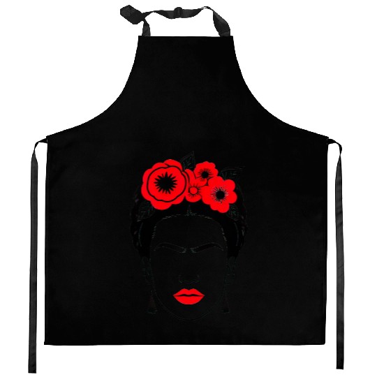 Frida frida kahlo Kitchen Aprons
