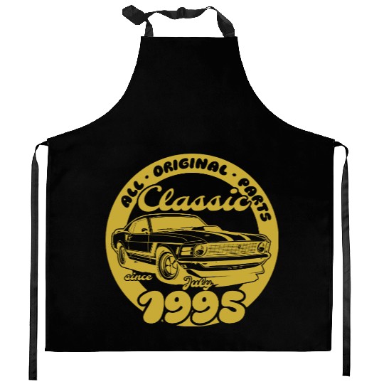 30th birthday Musclecar - Classic since 07/1995 Kitchen Aprons