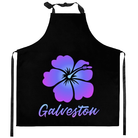 Galveston Hibiscus Kitchen Aprons
