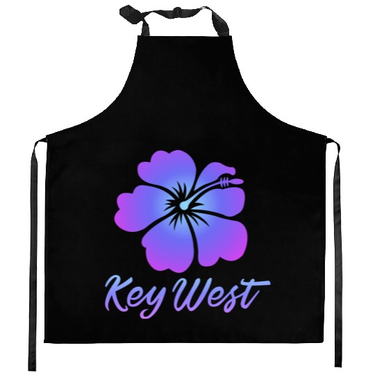 Key West Hibiscus Kitchen Aprons