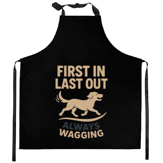 Dog Daycare Worker Dog Wrangler Pack Leader Kitchen Aprons