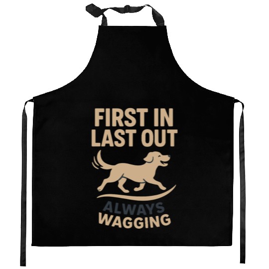 Dog Daycare Worker Dog Wrangler Pack Leader Kitchen Aprons