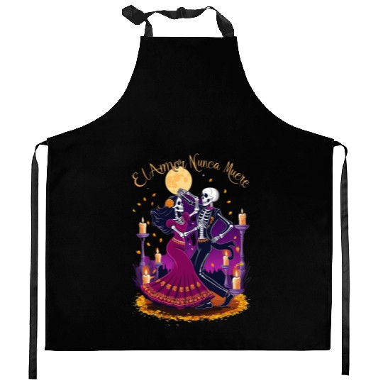 Day of the Dead Kitchen Aprons