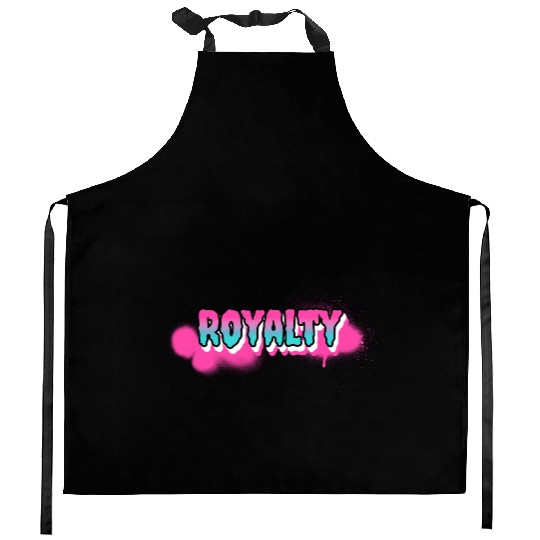 Royalty Graffiti Style Kitchen Aprons