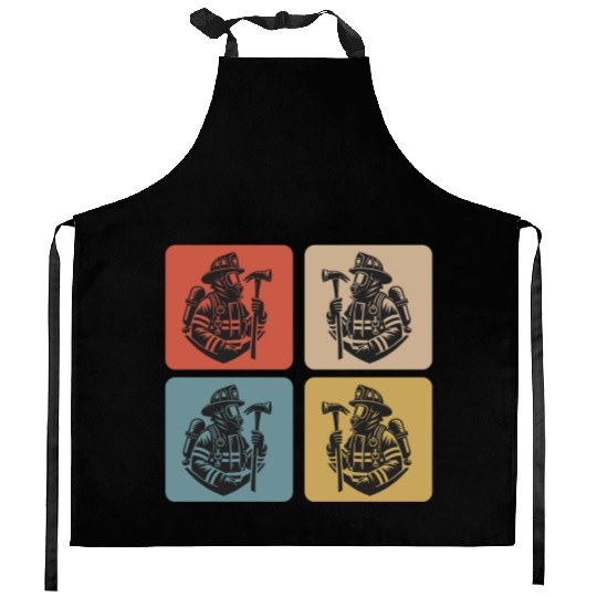 Fire Brigade - Heroes In Action Kitchen Aprons