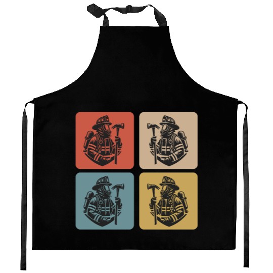 Fire Brigade - Heroes In Action Kitchen Aprons