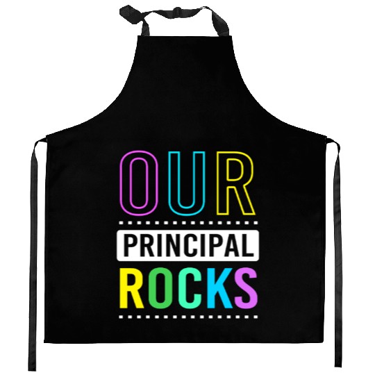 School Principal Bak To School Kitchen Aprons
